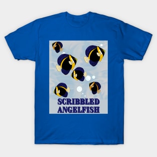 SCRIBBLED ANGELFISH T-Shirt